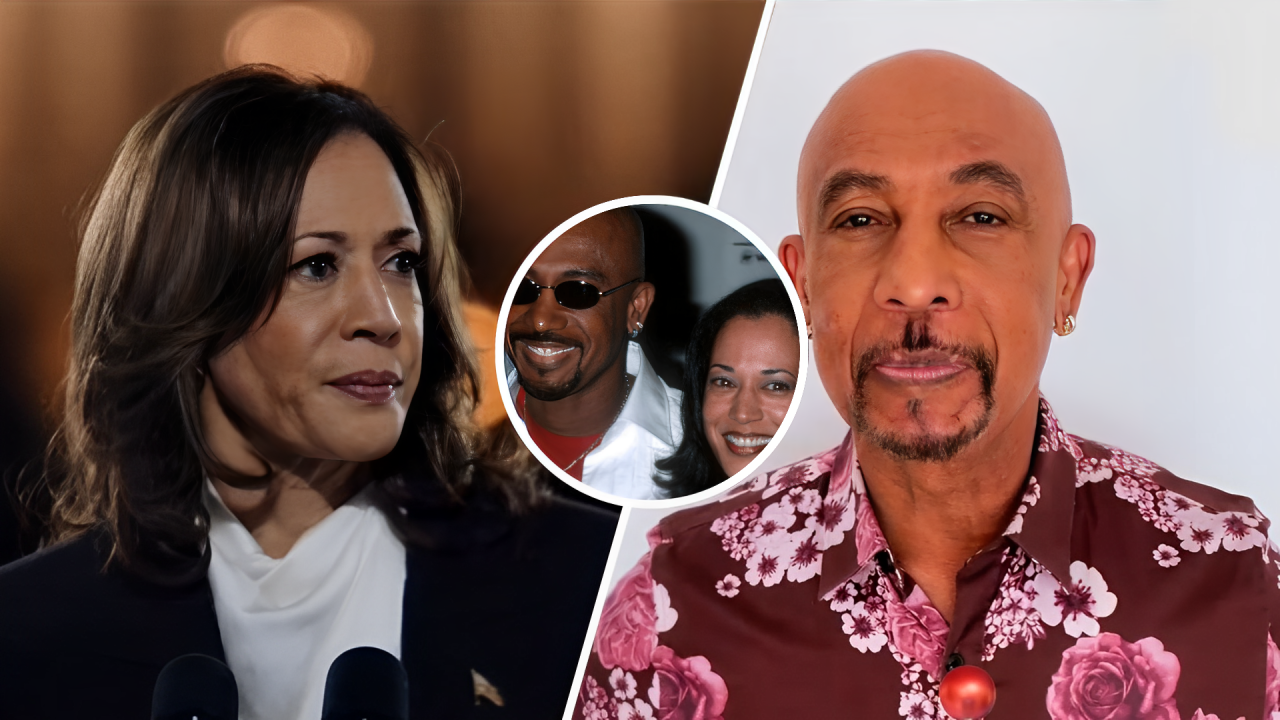 Kamala Harris and ex Montel Williams