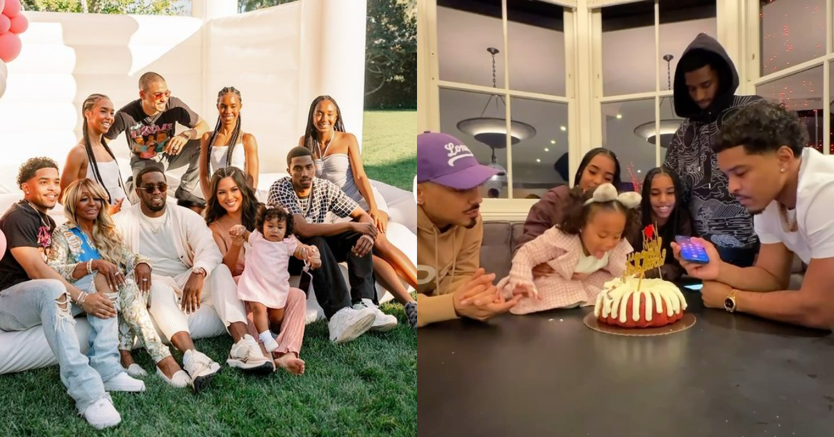 Diddy celebrates birthday with children